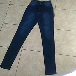 High rise jeans